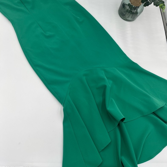 Bardot Women's Spaghetti Strap Hi-Low Mermaid Dress Size 8 - Picture 3 of 5